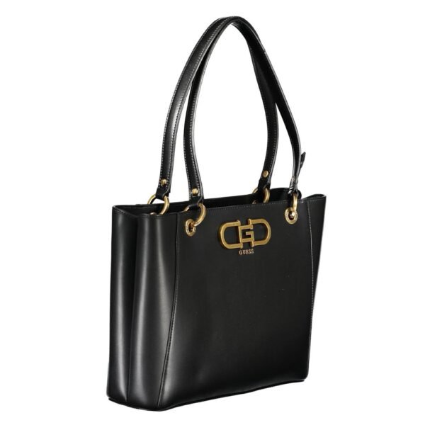 6914950.jpeg Black Polyethylene Handbag