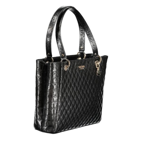 6916771.jpeg Black Polyethylene Handbag