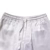 White Satin Silk Men Pajama Set Sleepwear