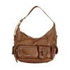 Brown Polyethylene Handbag
