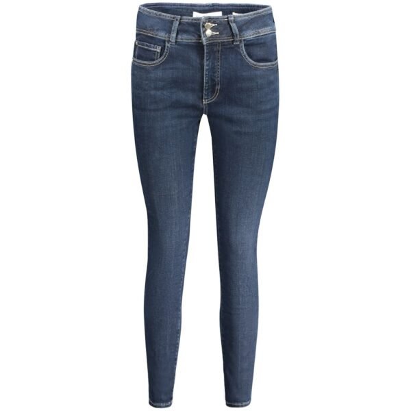 6935832.jpeg Blue Cotton Jeans & Pant