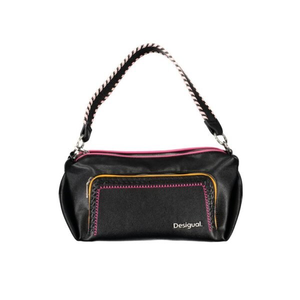 6940240.jpeg Black Polyethylene Handbag