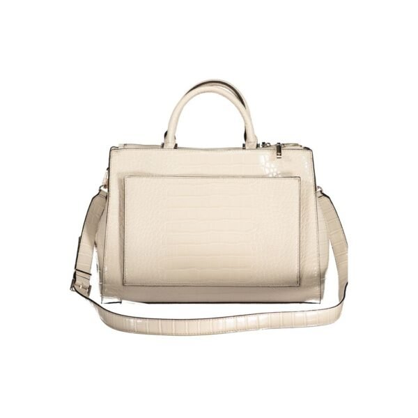 6940608.jpeg Beige Polyethylene Handbag