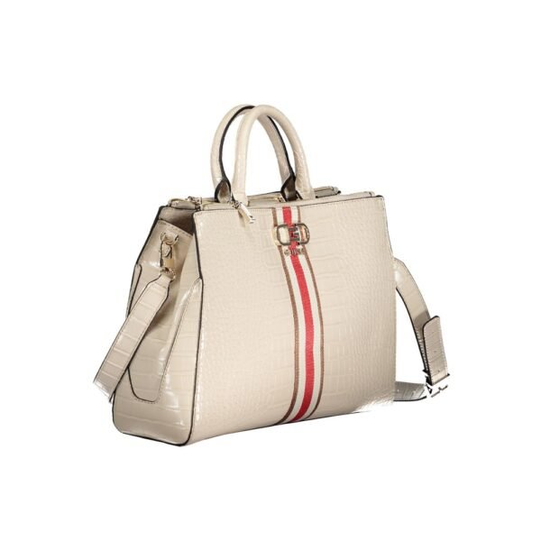 6940610.jpeg Beige Polyethylene Handbag