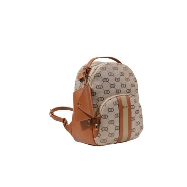6945745.jpeg Beige Polyester Backpack