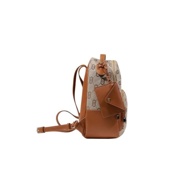 6945748.jpeg Beige Polyester Backpack