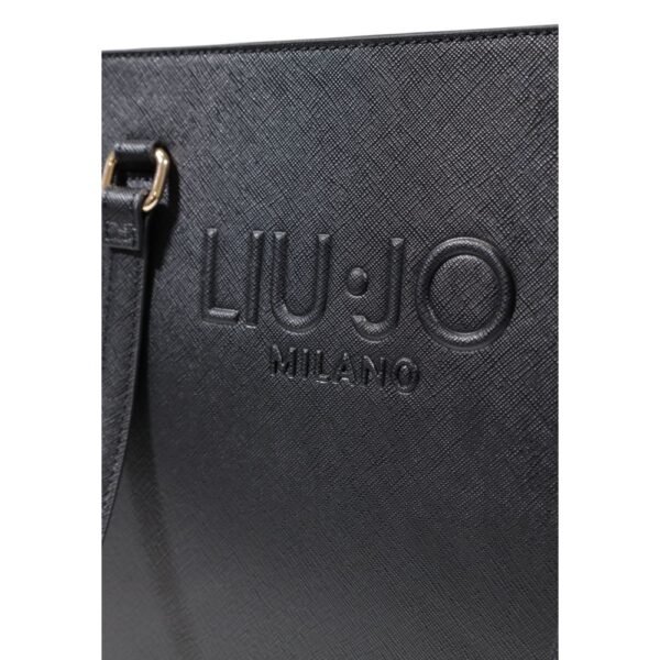 6946162.jpeg Black Polyethylene Handbag