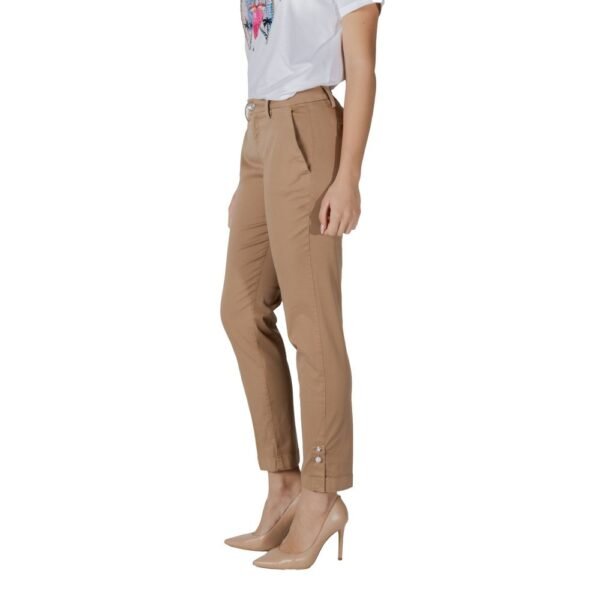6946372.jpeg Beige Cotton Jeans & Pant