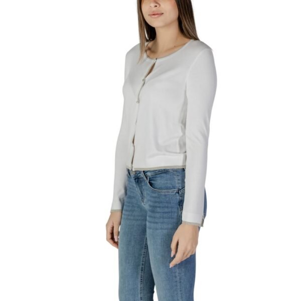 6946464.jpeg White Viscose Cardigan