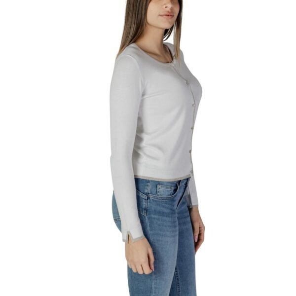 6946466.jpeg White Viscose Cardigan
