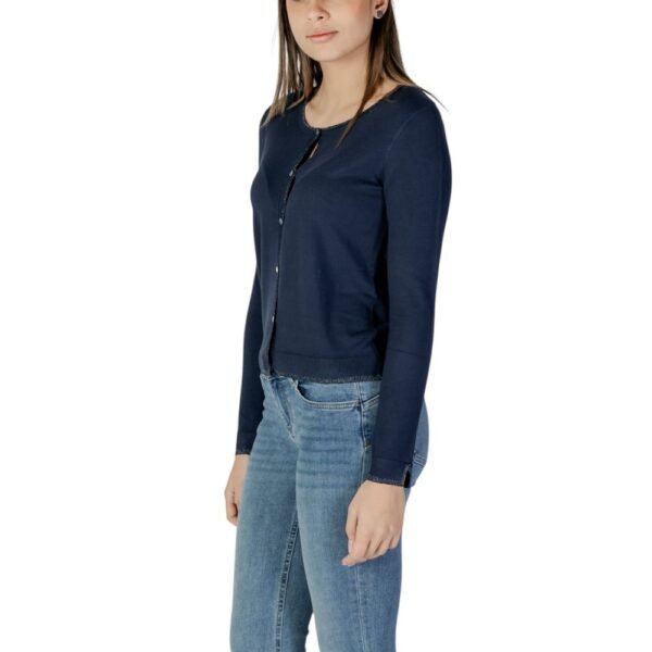 6946483.jpeg Blue Viscose Cardigan