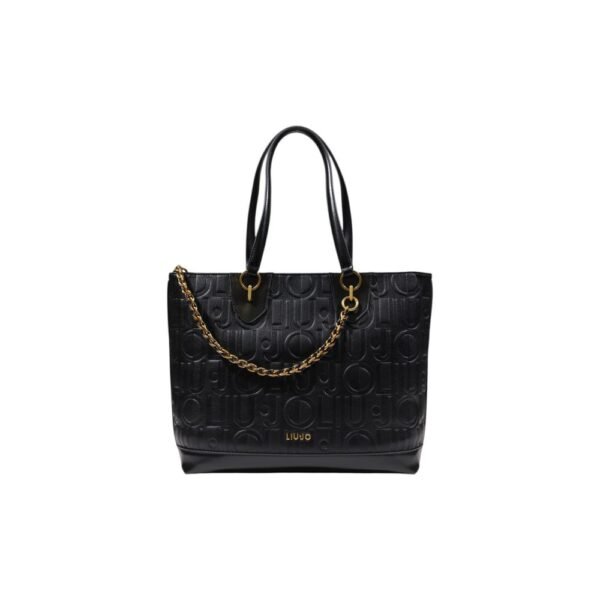 6947218.jpeg Black Polyethylene Handbag