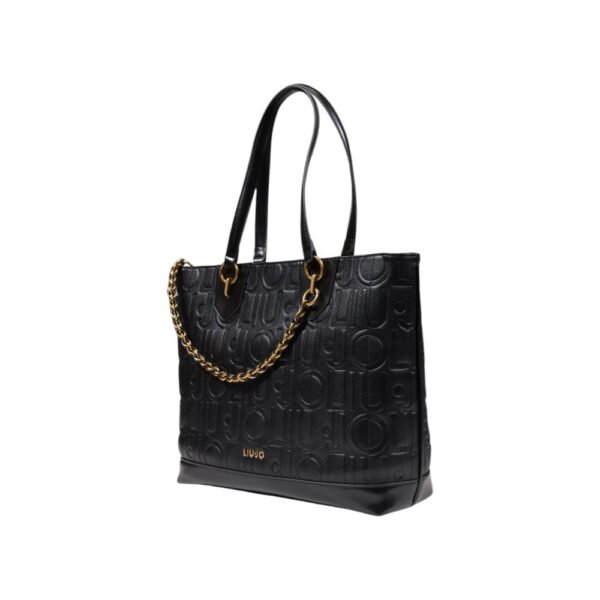 6947221.jpeg Black Polyethylene Handbag