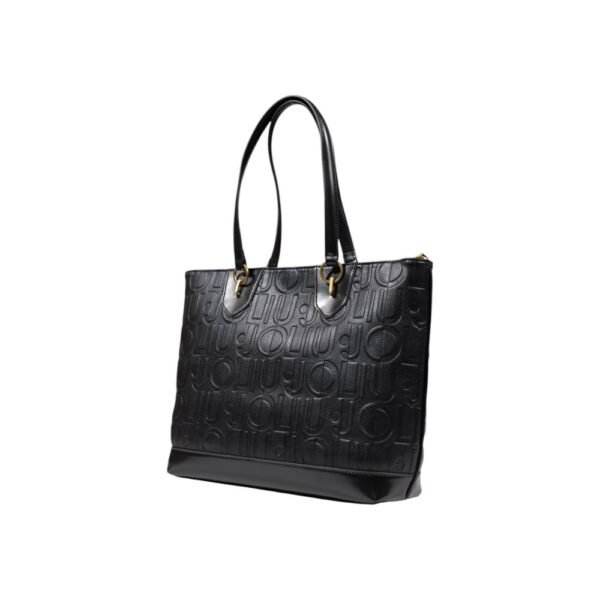 6947224.jpeg Black Polyethylene Handbag