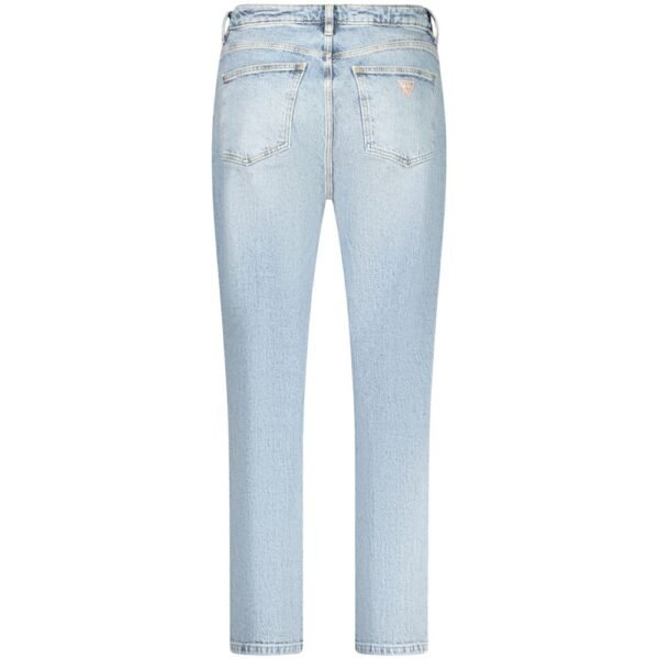 6963209.jpeg Light Blue Cotton Women Jeans