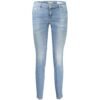 Light Blue Recycled Cotton Women Jean