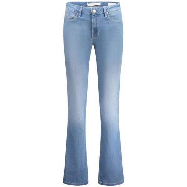 6974659.jpeg Light Blue Cotton Women Jeans