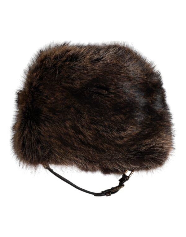 6981544-1.jpeg Brown Fur Women Bucket Hat
