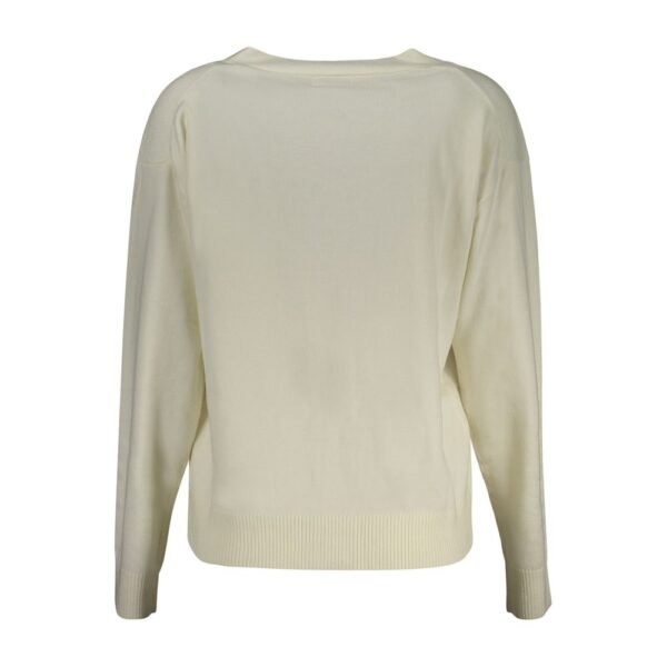 6994221.jpeg White Polyester Sweater