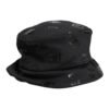 Black DG Monogram Polyester Jacquard Bucket Hat