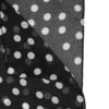 6996148.jpeg Black Polka Dots Polyester Wrap Shawl Scarf
