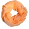 Orange Silk Rectangle Wrap Shawl Scarf