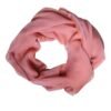 Pink Silk Rectangle Women Wrap Shawl Scarf