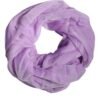 Purple Silk Rectangle Wrap Shawl Scarf
