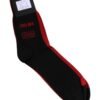 Black Nylon DG Logo Mid Calf Men Socks