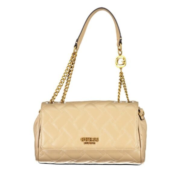 7001373.jpeg Beige Polyethylene Handbag