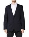 Black MARTINI Single Breasted Coat Blazer
