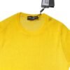 Yellow Polyester Women Pullover Top Sweater