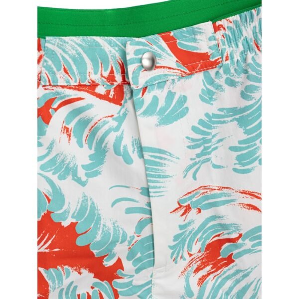 White Polyamide Swim Short