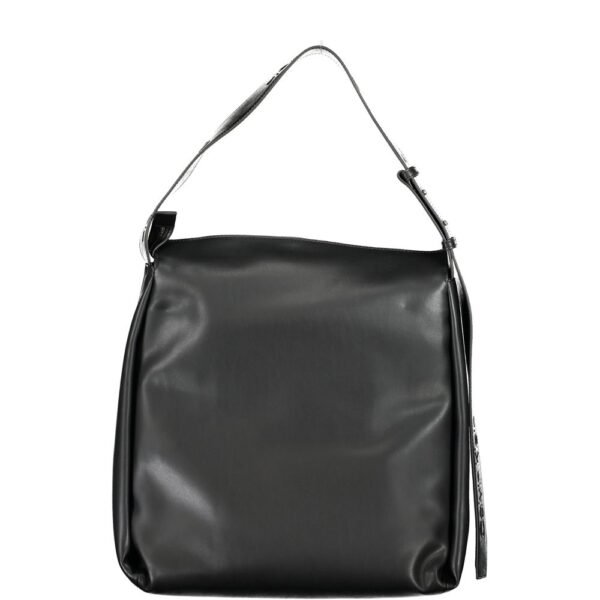 7030596.jpeg Black Polyester Handbag