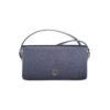 Blue Polyethylene Women Handbag