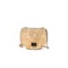 Beige Leather Handbag