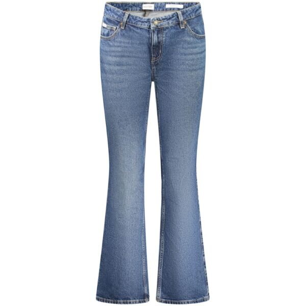 7087282.jpeg Blue Cotton Jeans & Pant