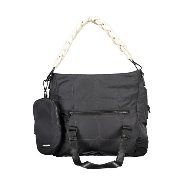 7107565.jpeg Black Polyester Handbag