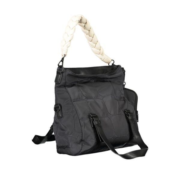 7107567.jpeg Black Polyester Handbag