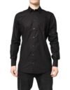Black GOLD Cotton Dress Formal Shirt