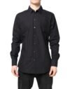 Black GOLD Cotton Men Dress Formal Shirt