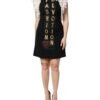 Black Fashion Devotion Embellish Mini Dress