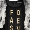 Black Fashion Devotion Embellish Mini Dress