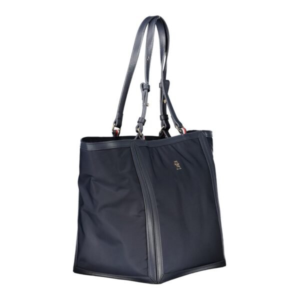 7118972.jpeg Blue Polyester Handbag