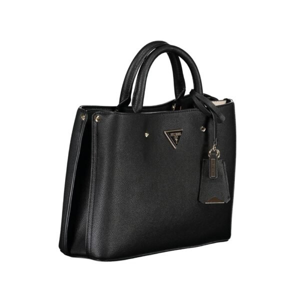 7126389.jpeg Black Polyethylene Handbag