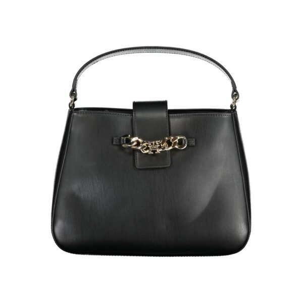 7154696.jpeg Black Polyethylene Handbag