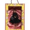 Black Dress Ceramic Porcelain Fashion Leather Sicily Dolls