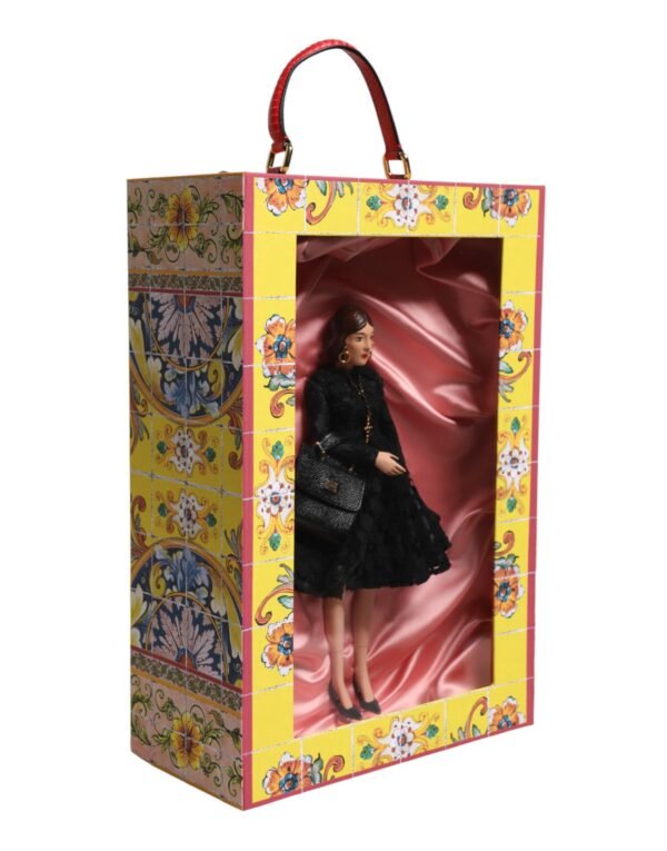 Black Dress Ceramic Porcelain Fashion Leather Sicily Dolls