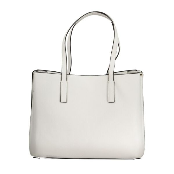 7162643.jpeg White Polyethylene Handbag