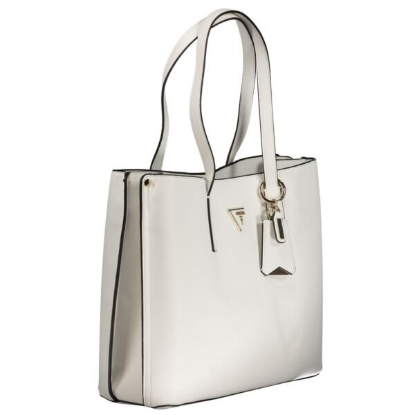7162645.jpeg White Polyethylene Handbag